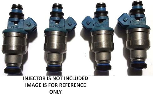 مجموعة سدادة حاقن الوقود/حلقة دائرية متوافقة مع حاقن الوقود DSM الأزرق والأسود العلوي 450cc in Kuwait