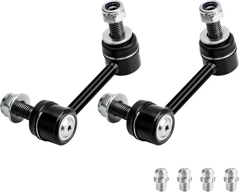 Front Stabilizer Sway Bar End Links Compatible with 2004 2005 2006 2007 Chevy Trailblazer EXT SSR GMC Envoy XL XUV Buick Rainier Isuzu Ascender Saab 9-7x Replaces K80824 K80825, Set of 2 in Saudi Arabia