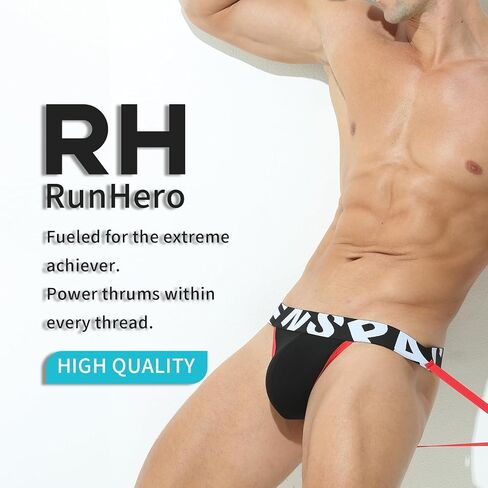 Athletic Men’s Jockstrap Thong, Ultra Soft Contrast Trim & Athletic Fit in Saudi Arabia