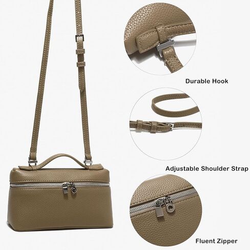 حقيبة كروس من ريجولي للنساء بمقبض علوي وحقيبة كتف جلدية صغيرة in Kuwait