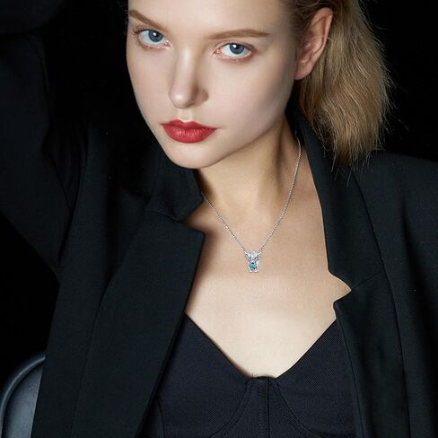 Highland Cow Necklace S925 Sterling Silver Turquoise Highland Cow Pendant Necklace Turquise Jewelry Necklace Gifts for Women Mom Wife Feriends in Kuwait