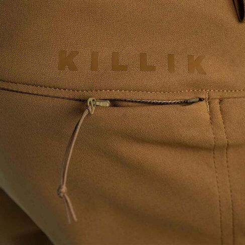 Killik Men's Summit Mountain Hunting Pants, Insulated Design, Waterproof and Tactical for Winter Outdoor Adventures, Dark Khaki 36x34 in Kuwait