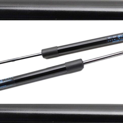 TSUBASA Lift Supports Struts for Fiat 500 2007-2022 Front Bonnet Hood Modify Carbon Fiber Gas Charged Shock Dampers Spring Bar (2 PCS) (Normal Black) in Saudi Arabia