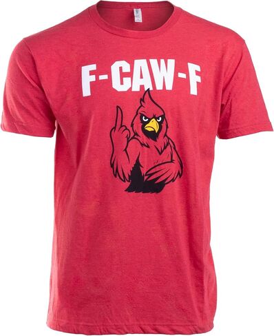 F Caw F Shirt - Funny Men's Novelty Shirts F-Caw-F Chicken Crow Eagle Rooster Fcawf Funny T-Shirt for Men or Women in Saudi Arabia