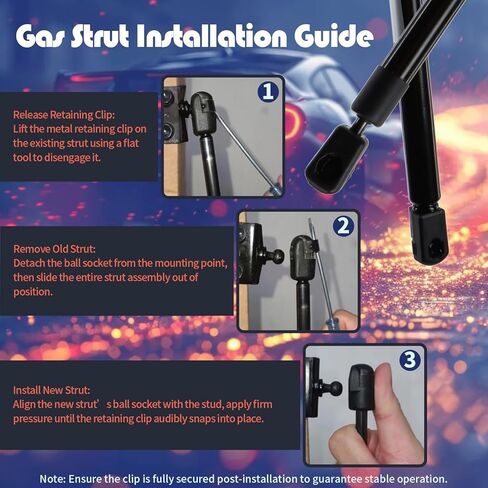 Hood Lift Supports Shock Struts Compatible with 2011-2015 Sorento, 18 inch 73lb/325N Hood Struts Lift gate Strut Gas Spring Replace TSG350009, 2pcs in Kuwait