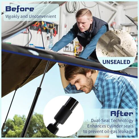 Hood Lift Supports Shock Struts Compatible with 2011-2015 Sorento, 18 inch 73lb/325N Hood Struts Lift gate Strut Gas Spring Replace TSG350009, 2pcs in Kuwait