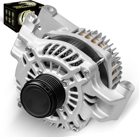 Oktiger 160A Upgraded Alternator for Jeep Cherokee 2014-2019 2.4L, Compass 2017-2022, Renegade 2015-2021, for Chrysler 200, L4 12V 160A Clockwise 6-Groove Decoupler Pulley, OE 56029624AB in Kuwait