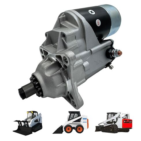 Starter Motor Compatible with Clark Kubota V2203E, Bobcat Skid Steer 643 743 743B 751 753 763 773 7753 825 873 975 T190, OEM 17462N 6667587 228000-5810 228000-5811 in Kuwait