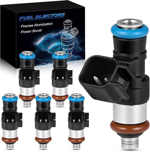 0280158191 Fuel Injectors Fit For:-Ford 2011-2015 Edge, 2013-2019 Flex, 2011-2014 F150, 2011-2014 for:-Mustang, 2011-2016 Explorer, For:-Lincoln 2011-2018 MKX 3.7L, OE: FJ1116 822-11214 (6 Pcs) in Saudi Arabia
