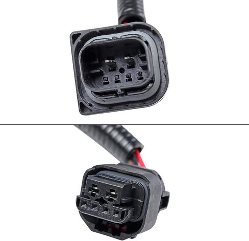 Replacement for 2019-2023 BMW G05 X5 Front Bumer Kidney Grille - Glossy Black Dual Grill with Integrated White LED Light Bar & Night Vision Port - BM1200315, 51137454887, 51138096590 in Kuwait