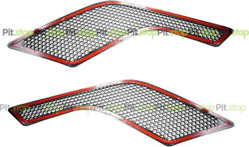 غطاء مدخل الهواء الخارجي باللون الأسود مجموعة غطاء الشبكة الشبكي المتوافق مع VOLVO VNL 2004-2017 in Kuwait