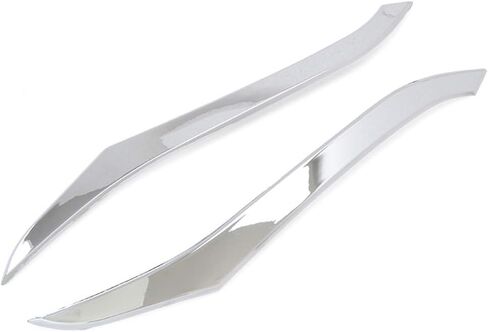 Kadore for 2012-2014 Honda CR-V Chrome Front Bumper Lower Center Grill Insert Cover Molding Trim (2-Piece) in Kuwait