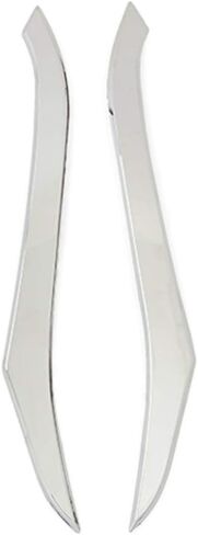 Kadore for 2012-2014 Honda CR-V Chrome Front Bumper Lower Center Grill Insert Cover Molding Trim (2-Piece) in Kuwait