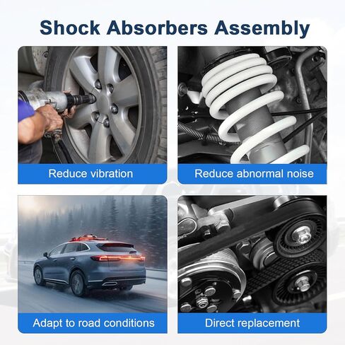 Air Suspension Shock Strut Assembly 48020-50211 Front Left Replacement for Lexus LS600h 2008-2016 LS460 2007-2017 AWD Shock Absorbers Replaces 48020-50200 48020-50201 in Saudi Arabia