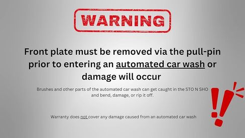 STO N SHO Front License Plate Bracket Compatible with 2022-2026 BMW iX xDrive50/xDrive45(non M Sport)/M60 in Kuwait