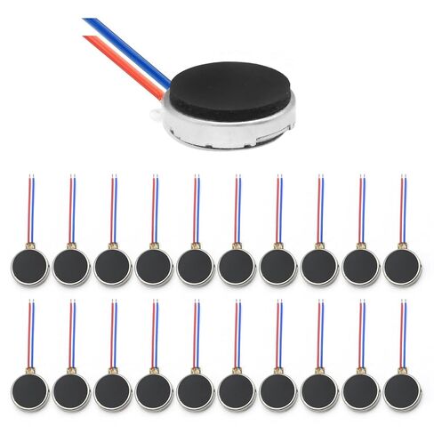 10mmx2.7mm Mini Vibration Motors DC 3V 12000rpm Flat Coin Button-Type Micro DC Vibrating Motor for Mobile Cell Phone Pager Tablet Household Appliances (30Pcs) in Saudi Arabia