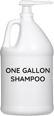 موزع مضخة جالون للشامبو والبلسم وغسول الجسم - يناسب جينجر ليلي، بيو جروم، بيوتون ومعظم حاويات وأباريق جالون القياسية - 1 أونصة لكل موزع مضخة in Kuwait