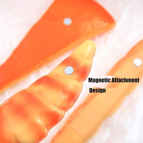 Novelty Food Pens Set -Realistic Pizza Pen Slice Hotdog Ballpoint Pens, Ham Pen Bread pens Black Ink, Fun Creative Stationery for Students Office Gags(4 pcs) in Kuwait