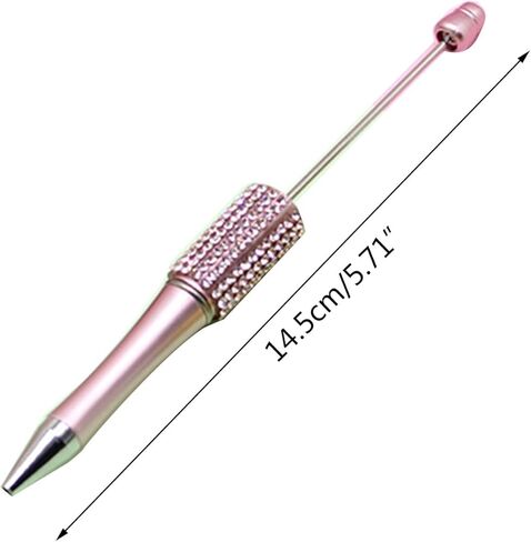 Beadable Ballpoint Pen Ballpoint Pen Funny Writing Pen For Boy Girl Kid Class Reward Birthday Party Favor Office And School Items, as described in Kuwait