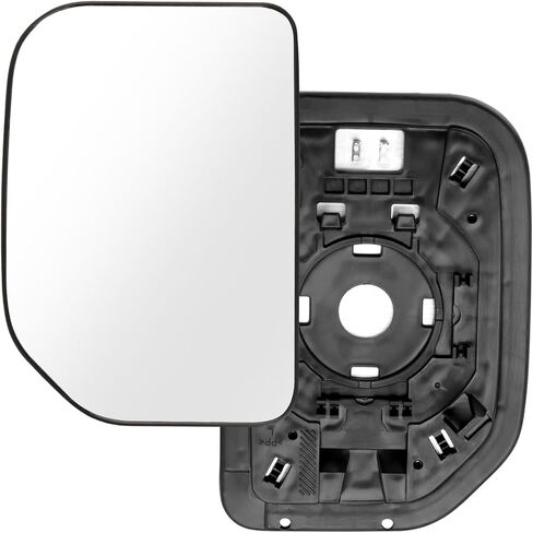 8796135870 Left Mirror Glass Compatible with Toyota FJ Cruiser 2007-2014, Driver Side Convex Glass Mirror with Backing Plate in Kuwait