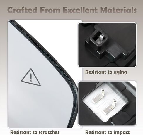 87621N9010 Passenger Side Mirror Glass Compatible with Hyundai Tucson Santa Cruz 2022 2023 2024 2025 2026 Replace 87621N9020 87621N9030, with Heated Blind Spot Detection in Kuwait