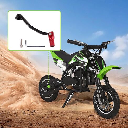 GOOFIT Red and Black 2" Folding Gear Shifter Lever Replacement for 50cc 70cc 90cc 110cc 125cc Dirt Bike Pit Bike in Saudi Arabia