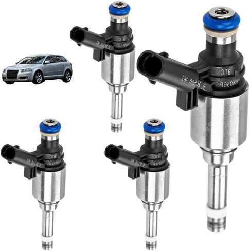 4Pcs 06H906036AE Fuel Injectors For Audi L4 2.0L A4 A5 A6 Q3 Q5 TT 2010-2016 For Volkswagen L4 2.0T Passat Jetta GLI CC Beetle Eos GTI Tiguan Gti CC 2008-2016# 06H906036G 06H906036P 0261500076 in Kuwait