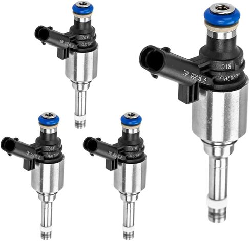 4Pcs 06H906036AE Fuel Injectors For Audi L4 2.0L A4 A5 A6 Q3 Q5 TT 2010-2016 For Volkswagen L4 2.0T Passat Jetta GLI CC Beetle Eos GTI Tiguan Gti CC 2008-2016# 06H906036G 06H906036P 0261500076 in Kuwait