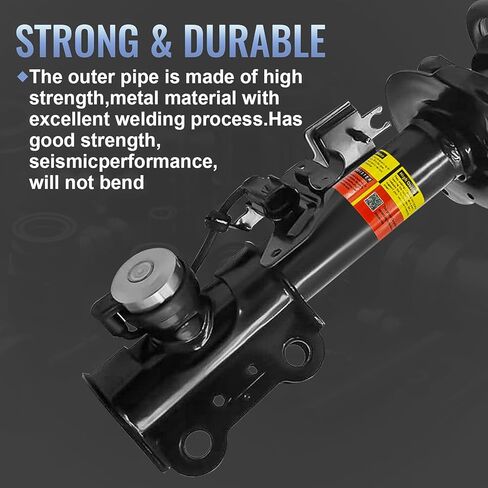 LUFT MEISTER 22993799 22793800 2 PCS Front Shock Absorber Assy W/Electric Compatible with Cadillac SRX 2.8 3.0 3.6 2010-2016 23163721,22793799, 20834663,20834664, 20884458 in Kuwait