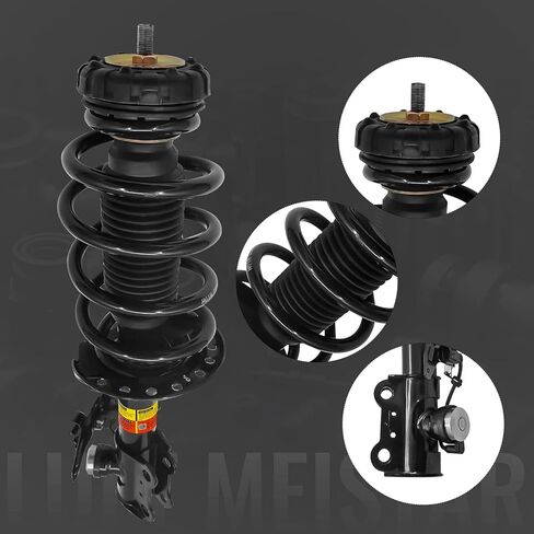 LUFT MEISTER 22993799 22793800 2 PCS Front Shock Absorber Assy W/Electric Compatible with Cadillac SRX 2.8 3.0 3.6 2010-2016 23163721,22793799, 20834663,20834664, 20884458 in Kuwait