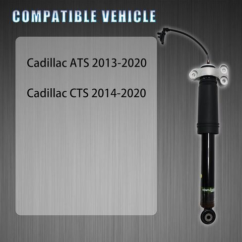 84230453 2 قطعة مجموعة دعامة ممتص صدمات الهواء الخلفي Assys. متوافق مع كاديلاك ATS 2013-2020 CTS 2014-2020. استبدال OE لـ 84230447 84230450 84230448 84230454 in Saudi Arabia