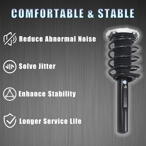 31316861671 2Pcs Front Shock Absorbers Strut Assembly .Compatible with 2016-2022 BMW F48 X1 [sDrive, xDrive28i].Replacement OE for 31306886755, 31316882849 in Saudi Arabia