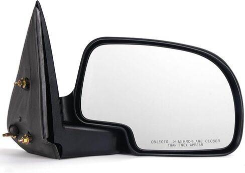 استبدال مرآة الجانب الأيسر للسائق لعام 2007-2013 تشيفي سيلفرادو جي إم سي سييرا 1500 2500 3500 HD يوكون XL سوبربان تاهو مرآة باب قابلة للطي يدويًا، GM1320325 in Kuwait