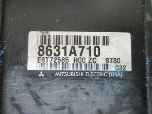 وحدة التحكم في المحرك ECM تناسب 08 09 متوافقة مع Mitsubishi Galant 8631A710 in Saudi Arabia