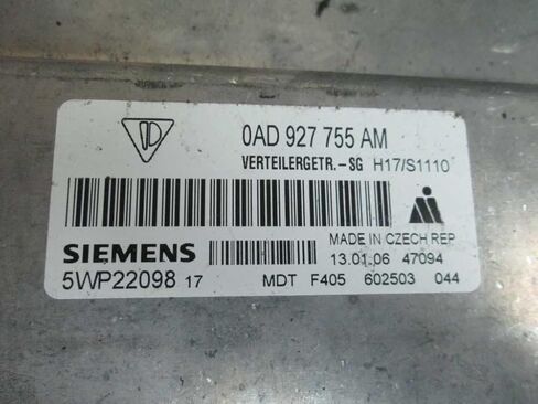 Engine ECM Control Module 3.2L 05-06 Compatible with Porsche Cayenne 0AD 927 755 AM 0AD927755AM in Saudi Arabia