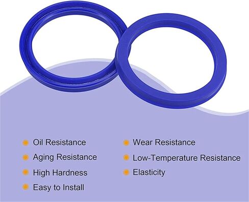 UN/U/Y Type Ring Polyurethane (PU) Hydraulic Oil Seal Cylinder Piston Sealing ring Gasket.ID 8mm -25mm,5Pieces in a pack(14X20X5 (5Pcs)) in Saudi Arabia