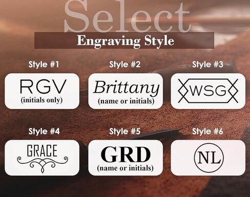 100% Genuine Leather Makeup Bag Engraved Name or Initials – Cosmetic Purse Crafted in USA – Personalized Birthday Gift, Mother Gift, Coworker Gift – Waterproof Makeup Bag for Women in Kuwait