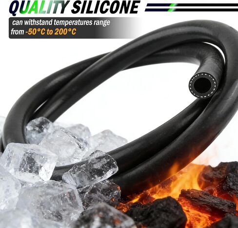 خرطوم سخان 5 أقدام 5/8 مع معرف 16 مم وOD 24 مم، خرطوم سخان سيليكون 5/8 لنقل الماء/المبرد/الهواء، خراطيم تبريد عالمية ملحقات السيارة مع ضغط انفجار 246 رطل لكل بوصة مربعة in Kuwait