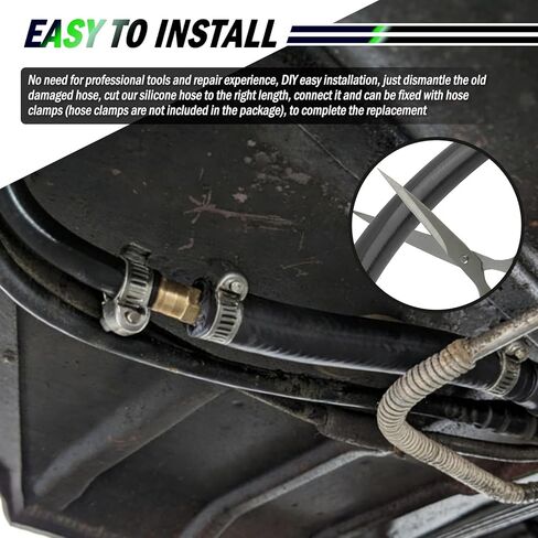 خرطوم سخان 5 أقدام 5/8 مع معرف 16 مم وOD 24 مم، خرطوم سخان سيليكون 5/8 لنقل الماء/المبرد/الهواء، خراطيم تبريد عالمية ملحقات السيارة مع ضغط انفجار 246 رطل لكل بوصة مربعة in Kuwait