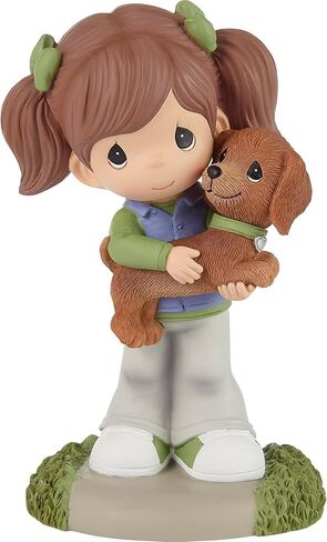 Precious Moments 226401 I Labradore You Black Labrador Resin Figurine, Multicolor in Saudi Arabia