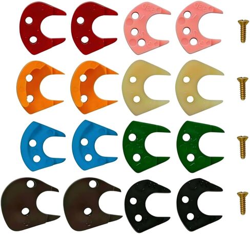 20-12 Accelerator Pump Cam Assortment Kit, 8 Color-Coded Accelerator Pump Cams, With Screw Fits, for Holley 2300/4150/4160 Carburetors - 2PCS in Kuwait