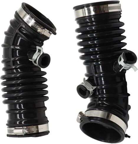 Air Intake Hose Left and Right Side Compatible with Infiniti EX35 2008-2012 G35 2007-2008 3.5L V6 Intake Filter Tube Replace# 16576-JK20A 16576-JK21A 16576-JK21B Air Intake Duct Tube Boot in Kuwait