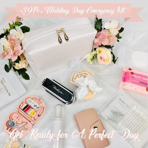 ARK Survivor Women's Wedding Emergency Kit 39 Essential Items for Brides Team Bride All in One Travel Kit Personal Care Women's Travel Set in Saudi Arabia