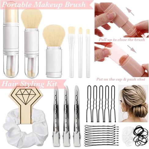 ARK Survivor Women's Wedding Emergency Kit 39 Essential Items for Brides Team Bride All in One Travel Kit Personal Care Women's Travel Set in Saudi Arabia