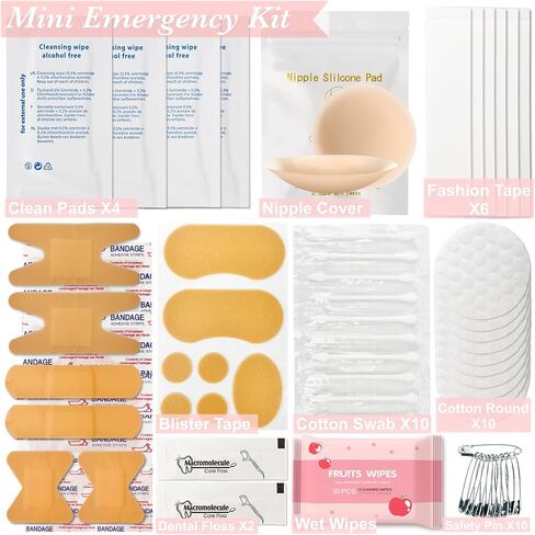 ARK Survivor Women's Wedding Emergency Kit 39 Essential Items for Brides Team Bride All in One Travel Kit Personal Care Women's Travel Set in Saudi Arabia