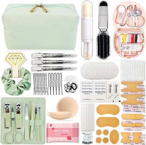 ARK Survivor Women's Wedding Emergency Kit 39 Essential Items for Brides Team Bride All in One Travel Kit Personal Care Women's Travel Set in Saudi Arabia