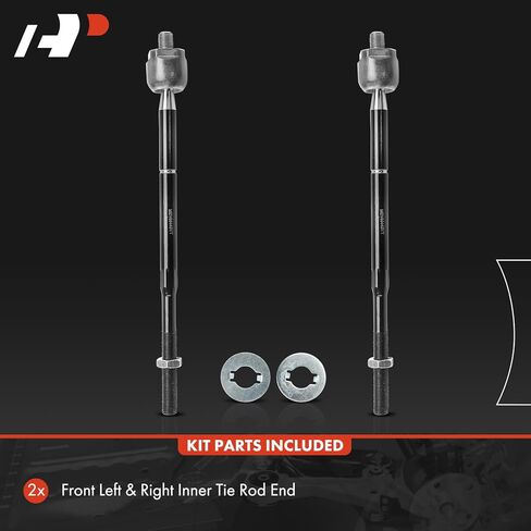 A-Premium 2 x Front Inner Tie Rod Ends Compatible with Chevrolet Equinox 2008-2009 & Saturn Vue 2002-2007 & Pontiac Torrent 2008-2009 in Saudi Arabia