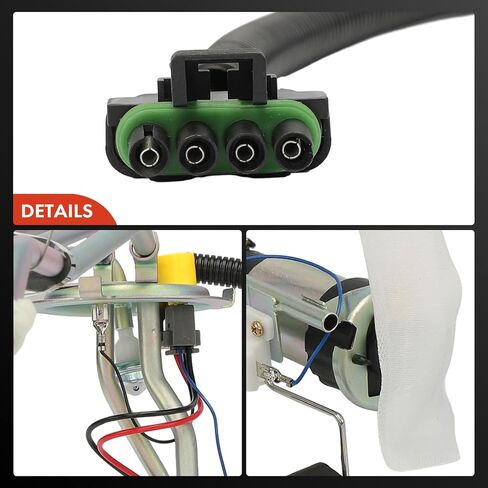 A-Premium Electric Fuel Pump Assembly with Sending Unit Compatible with Pontiac Bonneville & Buick Park Avenue, LeSabre & Oldsmobile 88/98, 1993 1994 V6 3.8L Sedan in Saudi Arabia