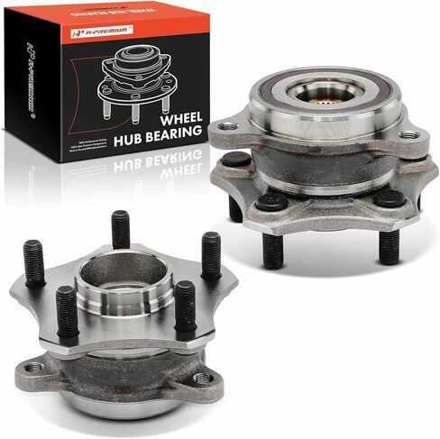 A-Premium 2 x Front Wheel Bearing and Hub Assembly with 5-Lug Compatible with Suzuki Kizashi 2010 2011 2012 2013 in Saudi Arabia