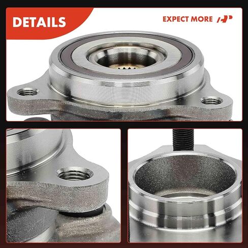 A-Premium 2 x Front Wheel Bearing and Hub Assembly with 5-Lug Compatible with Suzuki Kizashi 2010 2011 2012 2013 in Saudi Arabia